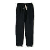 Kanye West Sunday Service Pant Fog Season 8 Flocking Ankle Banded Drawstring Fleece Lined