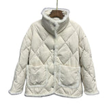 Women Winter Coats Puffer Jacket Down Coat Winter Mink Fur Down Jacket Coat Eiderdown Outerwear