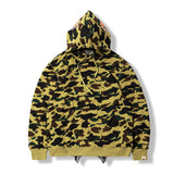 Bape Military Hoodie Autumn Men'S Casual Camouflage Sweater