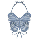 Women Rave Outfits Tops Spring Sexy Hollow out Strap Women's Clothing