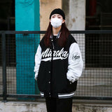 Cream Color Varsity Jacket Baseball Uniform Jacket
