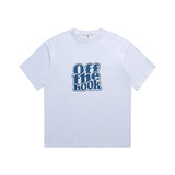 Men T Shitrs Summer Men's Short Sleeve Fashion Loose Print T-shirt
