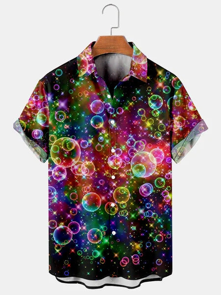 Men Beach T Shirts Men's Short Sleeve Shirt