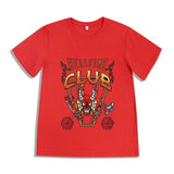 Hellfire Club Shirt Stranger Things Printed Cotton Short Sleeve T-shirt