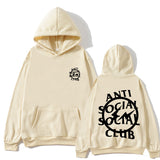 Anti Social Club Hoodie Printed Hoodie