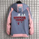 Stranger Things Hellfire Club Hoodie Men's and Women's Long Sleeve Hooded Jacket Casual Jacket