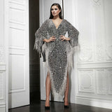 Lady Gaga Dress Sequined Long Sleeve Sexy Dress