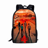Stranger Things Backpack Primary School Student Schoolbag Boy Schoolbag Kindergarten Backpack