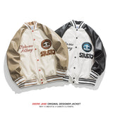 Men Jacket Spring Color Matching Men All-Matching Jacket Jacket