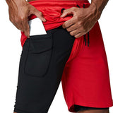 Men Sports Flex Shorts Summer Sports Outdoor Running Pants