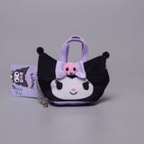 My Melody Bag Cute Cartoon Clow M Melody Cinnamoroll Babycinnamoroll Girl Hand Bag Coin Purse Headset Storage Bag Kulomi