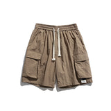 Men Shorts Summer Casual Straight-Leg Shorts