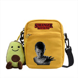 Stranger Things Hellfire Club Backpack Stranger Thing Shoulder Bag Canvas Breathable Crossbody