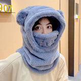 Women Winter Hats Plush Hat Autumn Winter Windproof Hat