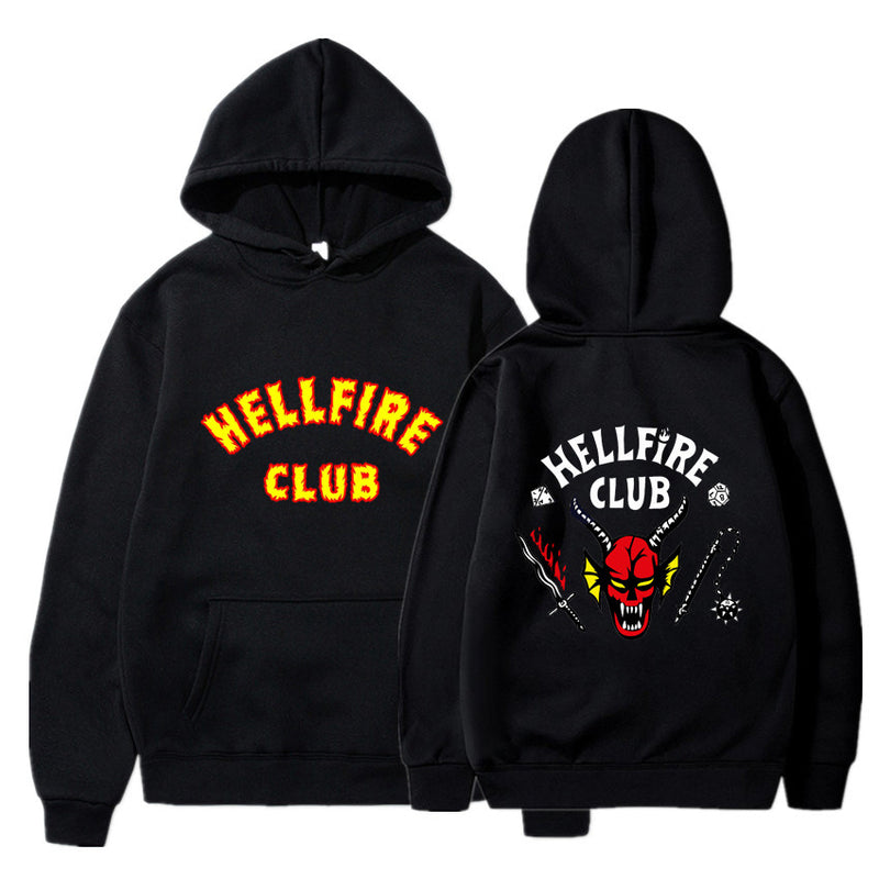 Stranger Things Hoodie Stranger Print Hoodie Jacket