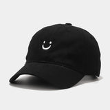 Smiley Face Cap Baseball Cap Soft Top Embroidery
