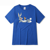 Bugs Bunny Shirt Fashion Men's Short Sleeve Cute