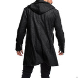 Blade Runner Jacket Men's Hooded Woolen Coat Overcoat Jacket