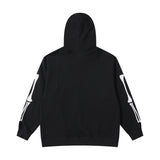 Mens Fall Outfits Printed Hoodie Men's Autumn and Winter Loose Hoodie