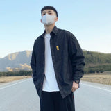 Men Denim Jacket Denim Shirt Men's Shirt Baggy Casual Jacket