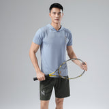 Sweat Wicking Shirt Ice Silk Hooded Short-Sleeved Hoodie Men's Summer Running