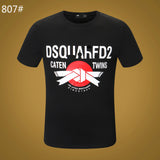 Dsq2 T Shirt Casual Sports Printed Short Sleeve Summer Men