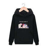 Friends Joey Hoodie Pullover Print Casual Hooded Sweater