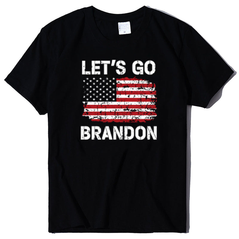 Let's Go Brandon T Shirt Women's Short-Sleeved T-shirt Women's Bottoming Shirt