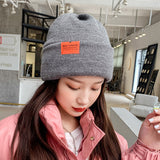 Women Winter Hats Autumn and Winter Women's Fashionable Stylish Earmuffs Fleece-Lined