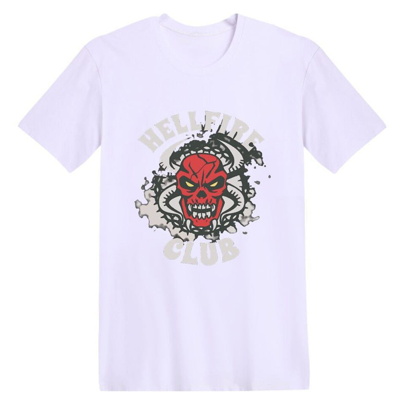 Stranger Things Hellfire Club T Shirt Size Short Sleeve T-shirt