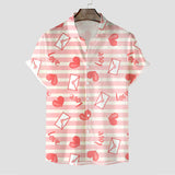 Men Beach T Shirts Men's Short Sleeve Shirt