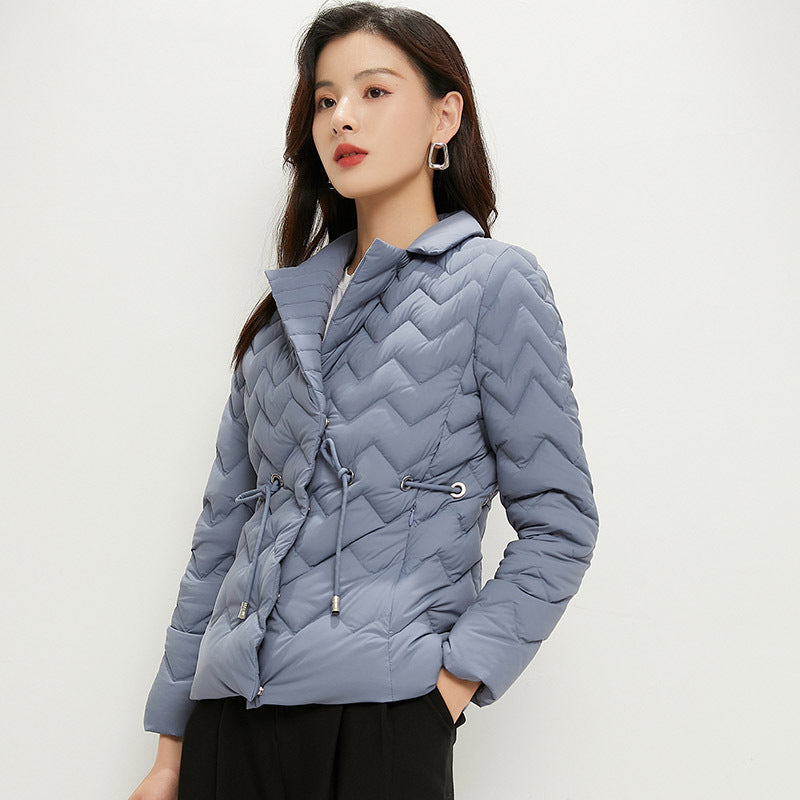 Women Winter Coats Puffer Jacket Down Coat Down Jacket Lightweight Autumn and Winter White Duck Down Stand Collar Coat