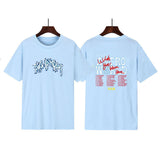 Travis Scott Astroworld Shirt T-shirt Fashion Men's and Women's Short-Sleeved Top