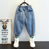 Toddler Boys Pants Boy's Denim Pants Autumn Casual Trousers