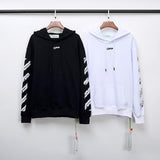 Arrow Print Cotton Terry  Owt hoodie