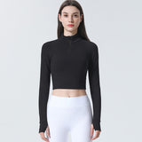 BBL Jacket Spring Sports Jacket Running Yoga Clothes Women's Long Sleeve