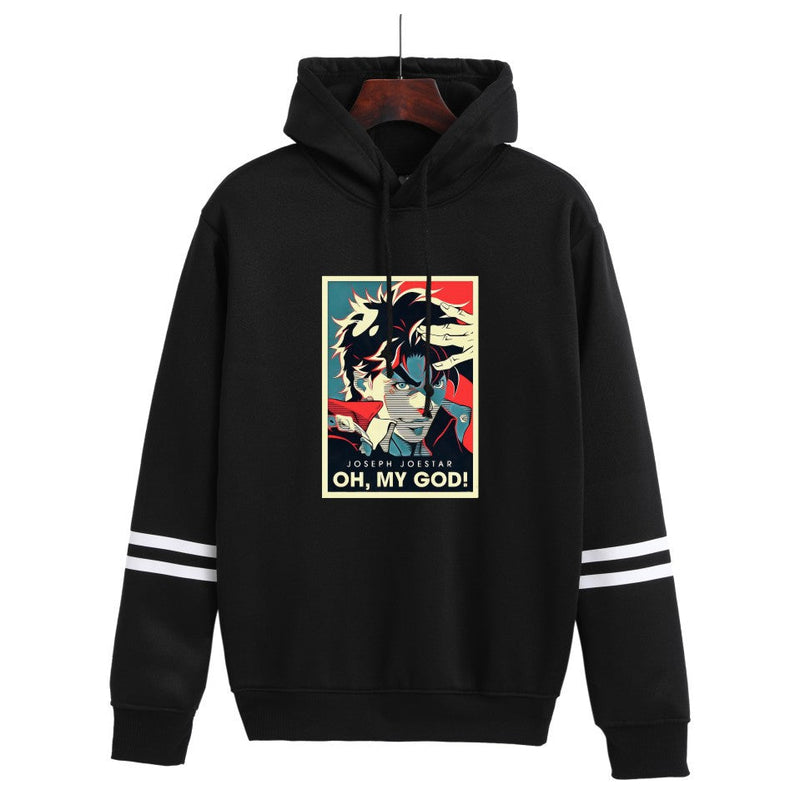 JoJo's Bizarre Adventure Dressing Fashion Casual Hooded Sweatshirt