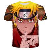 Itachi Uchiha Costume Summer Anime Naruto Itachi Uchiha 3D Digital Printed T-shirt