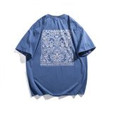 Men T-Shirt Summer Printed T-shirt Casual Short Sleeve Men