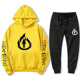 Travis Scott Astroworld Hoodie & Pant 2 Piece Set Sweater Hooded Set