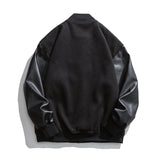 College Jacket Autumn Retro Casual Baseball Uniform Jacket Men's Loose Embroidered Jacket