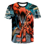 Marvel T Shirt Summer T-shirt Printed T-shirt Short Sleeve