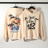Rrr123 Hoodie Rainbow Snake Vintage Print Foam Hooded Sweater