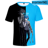 Baggy Baseball Jersey Summer Trendy 3d Digital Short Sleeve