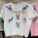 Bugs Bunny Shirt Summer Short-Sleeved T-shirt