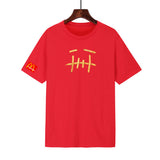 Cactus Jack McDonalds Shirt Summer Printed T-shirt round Neck Men's and Women's Short Sleeve