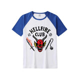 Stranger Things Hellfire Club Hoodie Hooded Sweater 3D Pattern Printed Children's Clothing