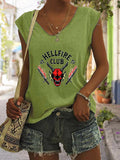 Stranger Things Hellfire Club Vest Hellfire Club T-shirt Cosplay