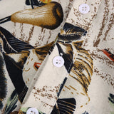 Men Hawaii Shirts Men's Casual Short Sleeve Shirt