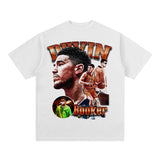 Devin Booker Shirt Vintage Booker Printed Short-Sleeved T-shirt for Men and Women